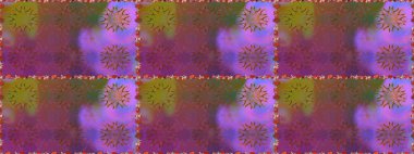 Raster resim. Çiçek açması arka plan kumaş, duvar kağıdı ve kağıt baskı almak için. Parlak buketleri moda grunge arka plan üzerinde. Küçük bir çiçek bir vintage tarzı ile şirin seamless modeli.