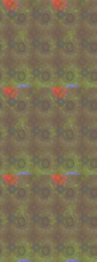 Çiçek arkaplan. Raster illüstrasyonu. Renkli tekstil tarzında. Çiçek duvar kâğıdı. Renkli çizim deseni.