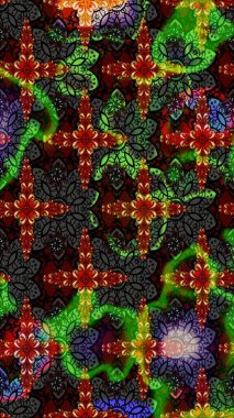 Tekstil veya kitap kapakları, imalat, duvar kağıtları, baskı, hediye paketi ve yapıştırma kitabı için çiçek eskizi geçmişi. Küçük çaplı çiçeklerdeki basit şirin desenler. Raster illüstrasyonu.