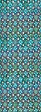 Sevimli çiçek raster deseni. Modaya uygun kumaş deseni. Düz Çiçek Elementleri Tasarımı. Renkli Yaz Teması çizim şablonu.