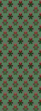 Çiçek kompozisyonu, el boyası, hassas şablon. Yeşil ve gri renkte manzaralı çiçek deseni. Sevgililer günü ve tebrik kartı konsepti için şık bir davetiye. Üst görünüm, yumuşak biçim.