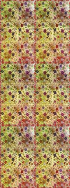 Çiçek desenleri bej ve nötr renklerde, el yapımı papatyalar, papatyalar. Tekrar eden çiçek arkaplanı, zarif bej ve nötr çiçek duvar kağıdı.