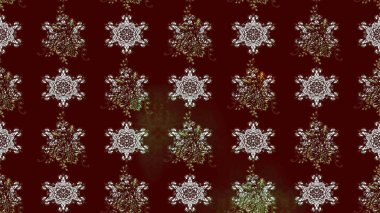 Halk tarzı. Modern çiçek arkaplanı. Parlak renkli çiçekleri ve kahverengi renkli yaprakları olan harika bir çiçek deseni. Moda baskıları için zarif bir şablon.