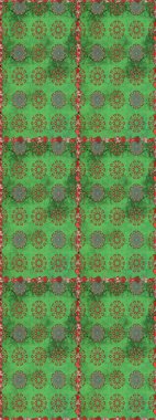 Küçük çiçekteki sevimli çiçek deseni. Raster illüstrasyonu. Güzel kumaş deseni. Güzel karalama çiçekleri olan kusursuz çiçek deseni..