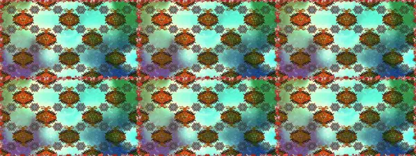 Raster düz çiçekleri pürüzsüz desen. Mavi ve yeşil renkli çiçekler. Tasarım hediye paketi, tebrik kartları, posterler ve afiş tasarımı.