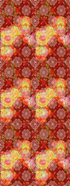 Suluboya etkisi. Organik elementler. Botanik kusursuz desen. Raster deseni.