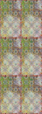 Parlak renkli çiçeklerle ve gri ve nötr renklerde yapraklarla şaşırtıcı, pürüzsüz çiçek deseni. Halk tarzı. Moda baskıları için zarif bir şablon. Modern çiçek arkaplanı.