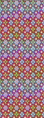 Raster Hip kumaş deseni. Eskiz Vintage Çiçek Deseni.