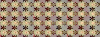 Raster çiçek desenli çiçek deseni, yapraklar, dekoratif elementler, sıçrama, lekeler, el çizimi kontur çizgileri ve Doodle çizim stili, grafik raster çizim çizimi.