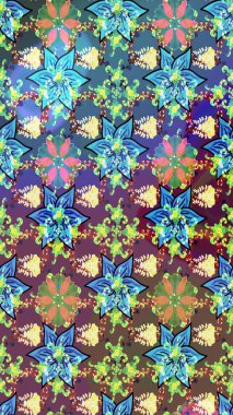 Raster çiçek izi. Çiçek mavisi eskiz deseni. Klasik taslak çizimi.