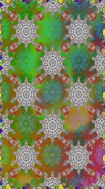 Zarif, parlak ve kusursuz yeşil çiçek desenli tasarım. Sabıka baskıları, bebek kıyafetleri, duvar kâğıtları, paket kutuları vb..