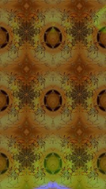 Kahverengi renkli çiçekler. Elle boyanmış suluboya resim çizimi çiçekler ve bitkiler.