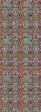 Raster illüstrasyon. Küçük çiçek sevimli çiçek desen. Sorun -suz.