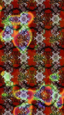 Raster deseni. Çiçekli çiçek deseni, suluboya. Süslü kumaş deseni.