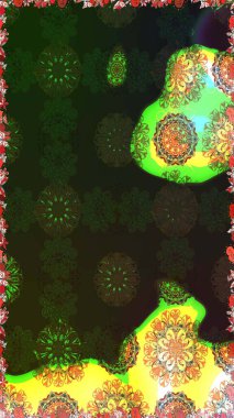 Raster illüstrasyonu. Küçük çiçekli basit bir çiçek çizimi. Moda baskısı, albüm, ambalaj kağıdı ve duvar kağıdı için zarif dekoratif süslemeler. Gri renkte şirin çiçekler.