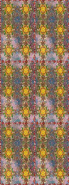 Paisley el çizimi elementler. Ev dekoru. Fantezi çiçekli kusursuz desen, doğal duvar kağıdı, çiçek desenli kıvrım çizimi..