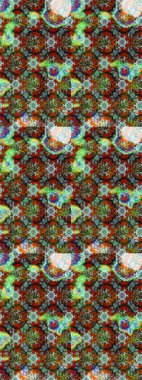 Şirin çiçek elementleri. Kahverengi renkli çiçekler. Raster illüstrasyonu. Çizim.