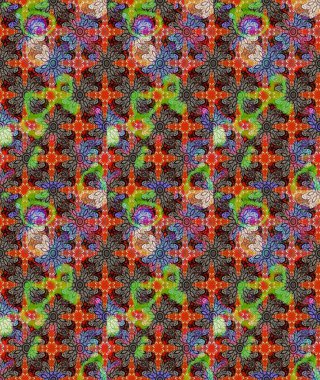 Kullanılabilir Tekstil, tebrik kartı, boyama kitabı, telefon durumda yazdırma için. Hint çiçek desenli madalyon desen. Raster kına dövme tarzı. Etnik Mandala süsleme.