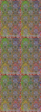 Gri ve kahverengi renkli çiçekler. Raster düz çiçekleri pürüzsüz desen. Tasarım hediye paketi, tebrik kartları, posterler ve afiş tasarımı.