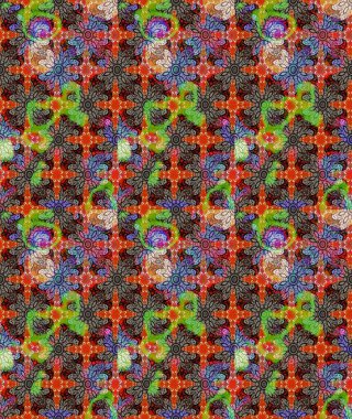 Kullanılabilir Tekstil, tebrik kartı, boyama kitabı, telefon durumda yazdırma için. Hint çiçek desenli madalyon desen. Raster kına dövme tarzı. Etnik Mandala süsleme.