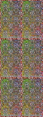 Gri ve kahverengi renkli çiçekler. Raster düz çiçekleri pürüzsüz desen. Tasarım hediye paketi, tebrik kartları, posterler ve afiş tasarımı.