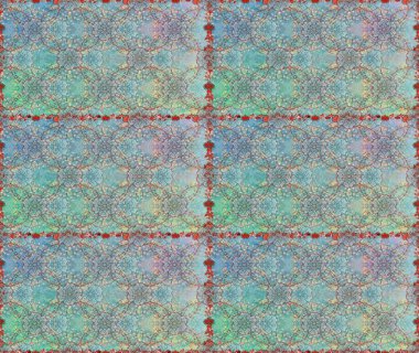 Motley illüstrasyonu. Küçük çiçekte güzel bir desen. Küçük renkli çiçekler. Moda baskıları için zarif bir şablon. Tarafsız ve mavi çiçekli bahar çiçekleri.