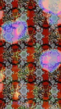 Güzel suluboya yaz çiçekleri deseni..