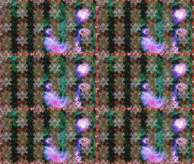 Çiçekli, suluboya desenli kusursuz çiçek deseni. Gri ve kahverengi renkte çiçekler. Renkli Bahar Temalı, pürüzsüz bir arka plan. Düz Çiçek Elementleri Tasarım Raster illüstrasyonu.