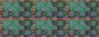 Düz çiçek öğeleri tasarım. Bahar Tema Dikişsiz desen arka plan rengi. Fantezi kumaş deseni. Raster çizimde sorunsuz çiçek desenli.