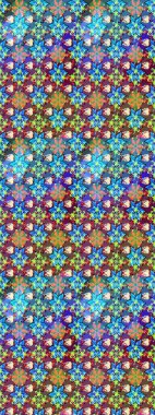 Çizim raster deseni. Güzel kumaş deseni. Çiçek arka planı.