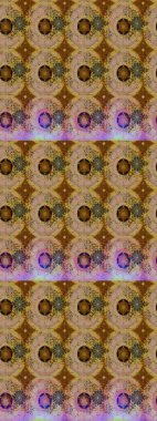 Tekstil, tebrik kartı, boyama kitabı, telefon kılıfı baskısı için kullanılabilir. Kızılderili desenli desenli desenli şal deseni. Etnik Mandala süsü. Raster Henna dövme stili.