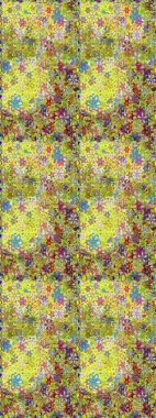 Doğa. Çiçek arkaplan. Çiçek kompozisyonu. Küçük çiçekte güzel bir desen var. Raster deseni. - sarı ve tarafsız çiçekler. Çiçek kolajı.