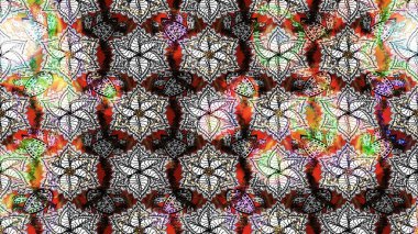 Çiçekli karalama şeklinde Raster çiçek deseni. Gri renkli çiçekler. Yumuşak, bahar çiçekli arka plan.