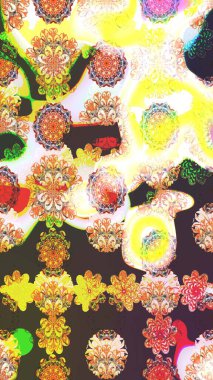 Sarı renklerde. Çiçek arkaplan. Çiçekli tebrik kartı. Doğum günü kartı ya da düğün davetiyesi. Raster illüstrasyonu. Suluboya çiçek buketi.