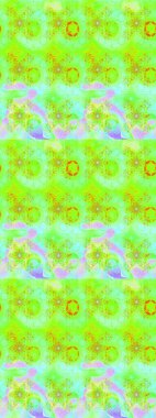 Nazik, narin çiçek arkaplanı. Çiçekli karalama şeklinde Raster çiçek deseni. Yeşil ve nötr renkte çiçekler.