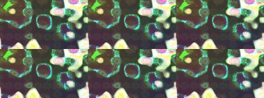 Çiçekli karalama şeklinde Raster çiçek deseni. Kahverengi renkli çiçekler. Yumuşak, bahar çiçekli arka plan.