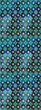 Hint çiçek liyada madalyon deseni. Etnik Mandala süsü. Tekstil, tebrik kartı, boyama kitabı, telefon kılıfı baskı için kullanılabilir. Raster Kına dövme tarzı.