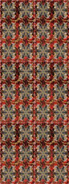 Kusursuz çiçek deseni. Gri renklerde grafiksel, modern, pürüzsüz desen. Kusursuz raster arka plan. Duvar kâğıdı barok, İspanyol kumaşı.