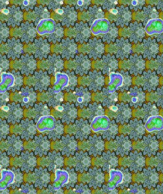 Raster illüstrasyonundaki çiçek desenli çizim. Düz Çiçek Elementleri Tasarımı. Renkli Bahar Teması eskiz kalıbı. Güzel kumaş deseni.