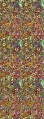 Zarif, parlak ve pürüzsüz kahverengi ve yeşil çiçek desenli tasarım. Sabıka baskıları, bebek kıyafetleri, duvar kâğıtları, paket kutuları vb..