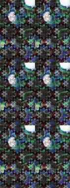 Raster hisseleri. Gri üzerine çiçekler. Eskiz arkaplan modeli. Suluboya, elle çizilmiş.