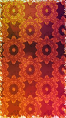 Raster kına dövme tarzı. Etnik Mandala süsleme. Kullanılabilir Tekstil, tebrik kartı, boyama kitabı, telefon durumda yazdırma için. Hint çiçek desenli madalyon desen.