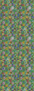 Kusursuz raster deseni. Güzel kumaş deseni. Çiçek arka planı.