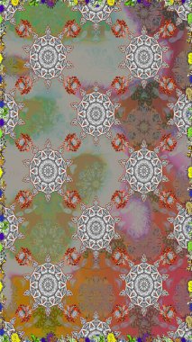 Taşralı şıklığı. Küçük yabani çiçeklerdeki kusursuz halk desenleri. Özgürlük stili Millefleur 'lar. Tekstil, duvar kağıdı, kapaklar, yüzey, baskı, hediye paketi, hatıra defteri, dekupaj için çiçek çayırı arka planı.