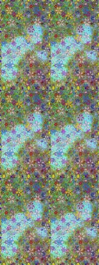 Üretim, duvar kağıdı, baskı, hediye paketi ve scrapbooking Tekstil veya kitap için çiçek sorunsuz arka plan kapsar. Raster resim. Küçük ölçekli çiçek basit şirin desen.