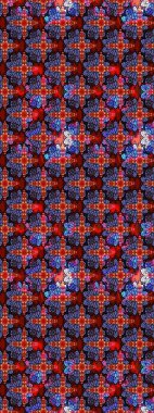 Çiçek arkaplan. Çiçek kolajı. - Kırmızı çiçekler. Küçük çiçekte güzel bir desen var. Çiçek kompozisyonu. Raster deseni. Doğa.