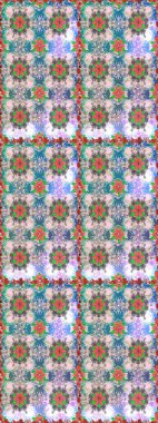 Süs bahar bahçe dokusu gelişmeye. Raster illüstrasyon. Çiçek deseni. Çiçek dikişsiz arka plan.