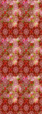 Güzel kumaş deseni. Güzel suluboya çiçek buketi pürüzsüz desen.