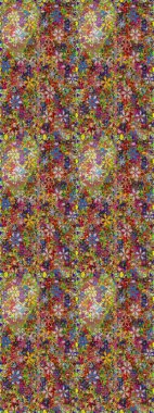 Raster 'ın taze dokusu. Yumuşak fayans. Yumuşak pamuk tasarımı. Klasik çiçek desenli. Paketleme, tekstil, duvar kağıdı için kusursuz çiçek arkaplanı.