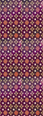 Düz Çiçek Elementleri Tasarımı. Çiçek desenli eskiz, yaz çiçekleri. Mor renkli çiçekler. Renkli Bahar Teması çizim şablonu.